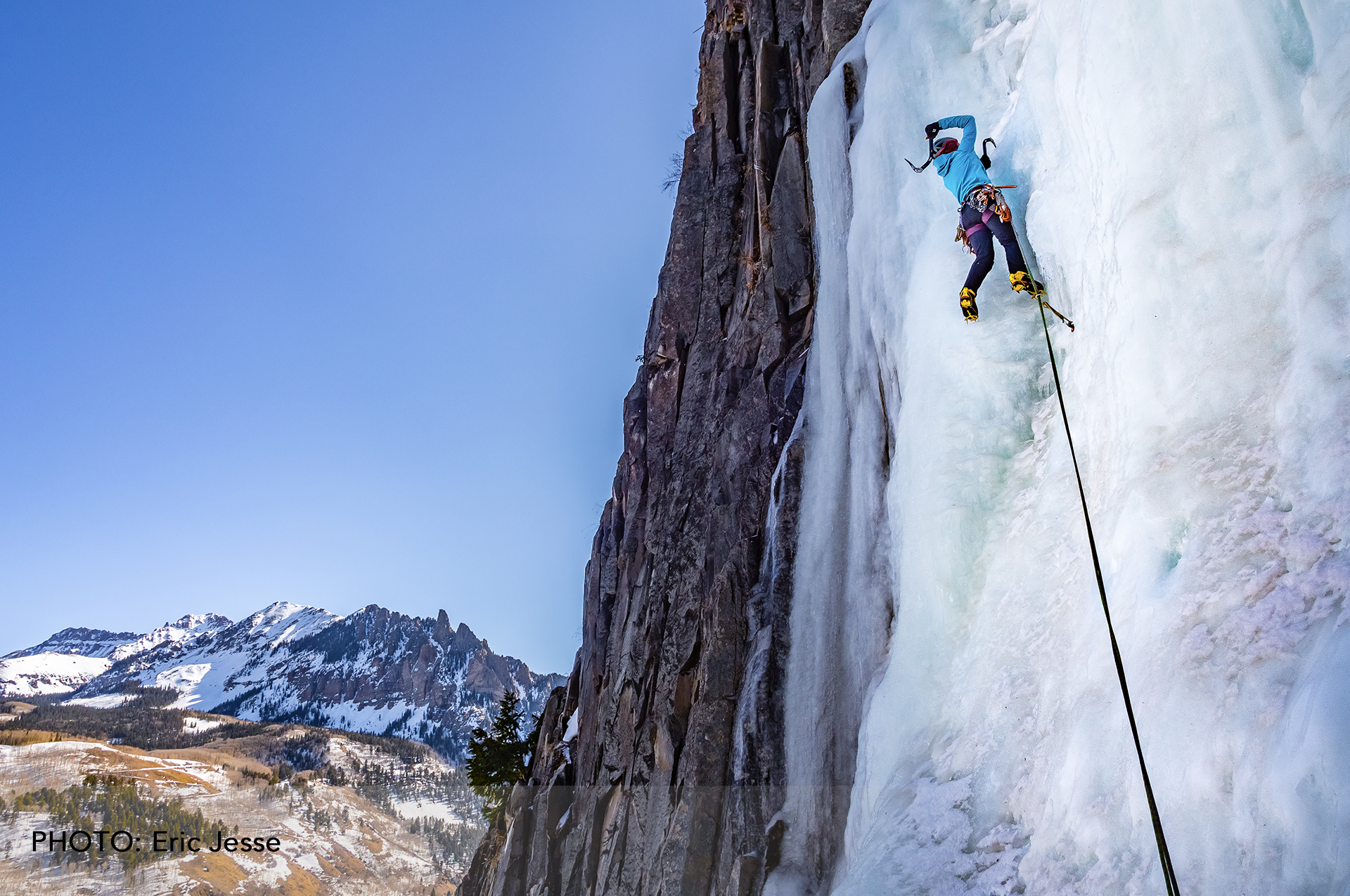 ice climbing